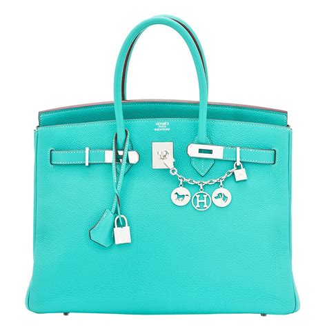 Hermes Birkin Blue Lagoon 